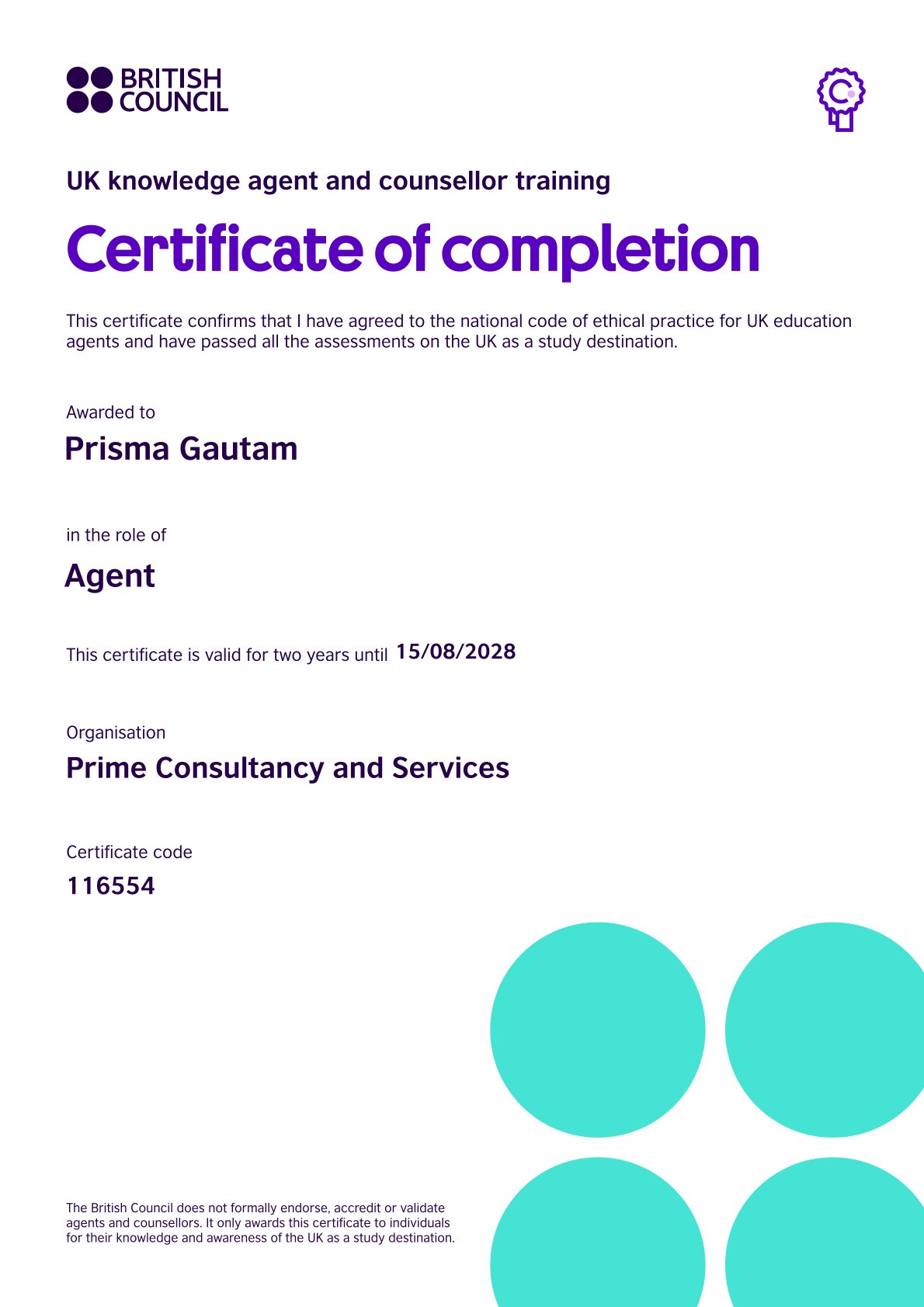 Prisma Gautam - Prisma Gautam British Council